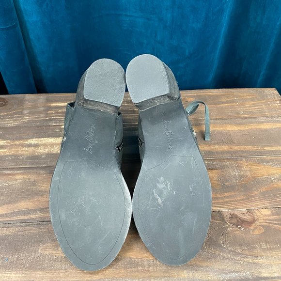 Sam Edelman Cooper Leather Open Toe Sandal Bootie - Picture 7 of 9